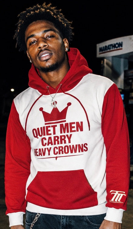 Quiet Men Carry Heavy Crowns Hoodie